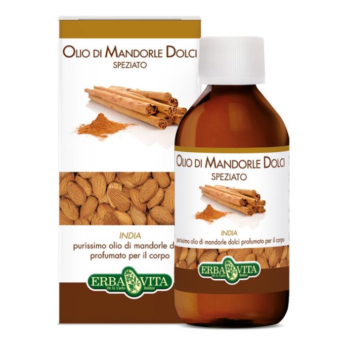 Erba Vita Olio di Mandorle Dolci Speziato 250 Ml