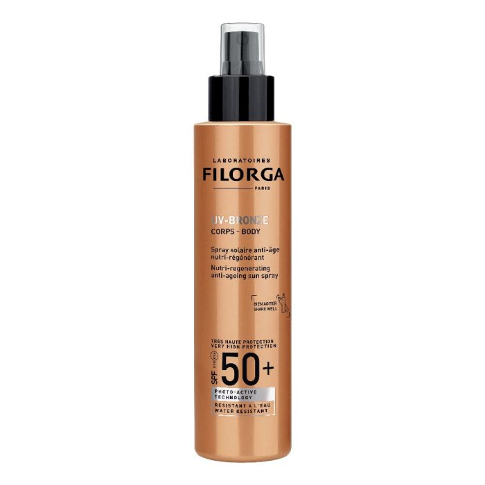 Spray Solare Antietà Filorga UV Bronze Corpo SPF 50+ - Protezione Avanzata - 150 ml
