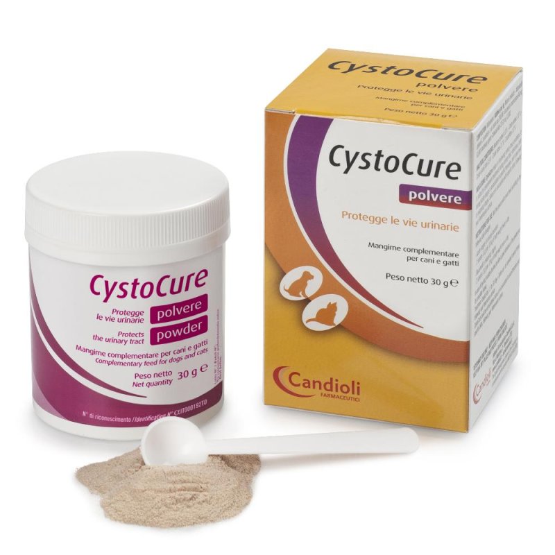 Candioli  Animali Domestici Cystocure Cani Gatti Mangime Polvere 30 g