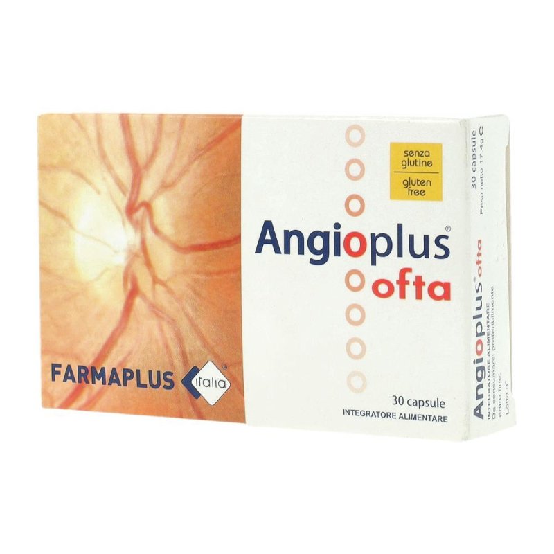 Farmaplus Italia  Salute Occhi Angioplus Ofta Integratore 30 Capsule