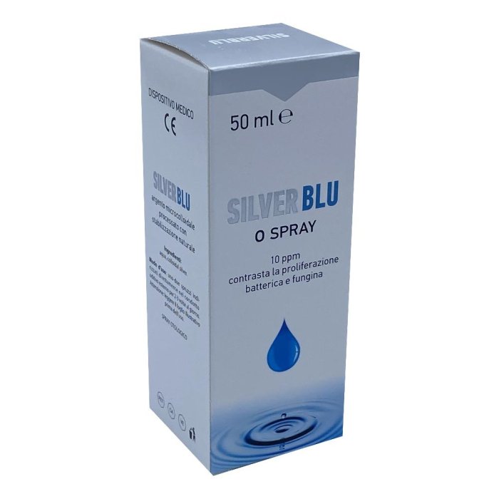 Silver Blu O spray otologico 50 ml spray auricolare con argento
