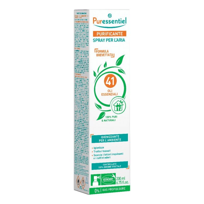 Puressentiel  Aromaterapia Ambiente Spray ai 41 Oli Essenziali 200 ml