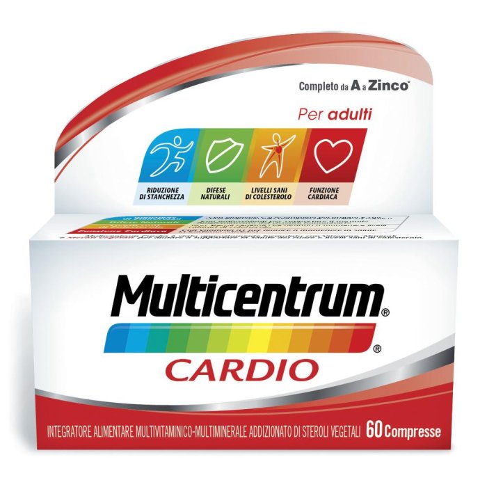 Multicentrum Cardio Integratore Alimentare  60 Compresse
