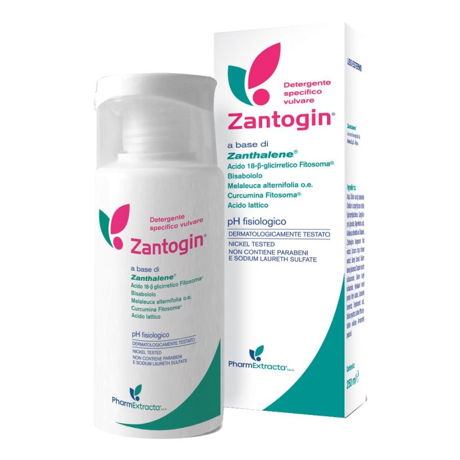 Zantogin Detergente Intimo, 250ml Zantogin Detergente Intimo, 250ml