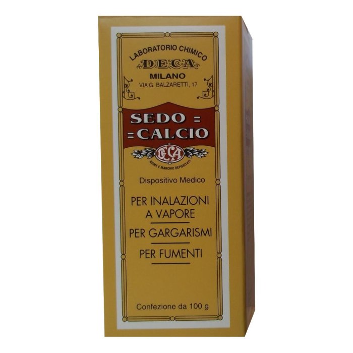 Deca Laboratorio Chimico Sedo Calcio Plus Soluzione per Aerosol e Fumenti 100 ml