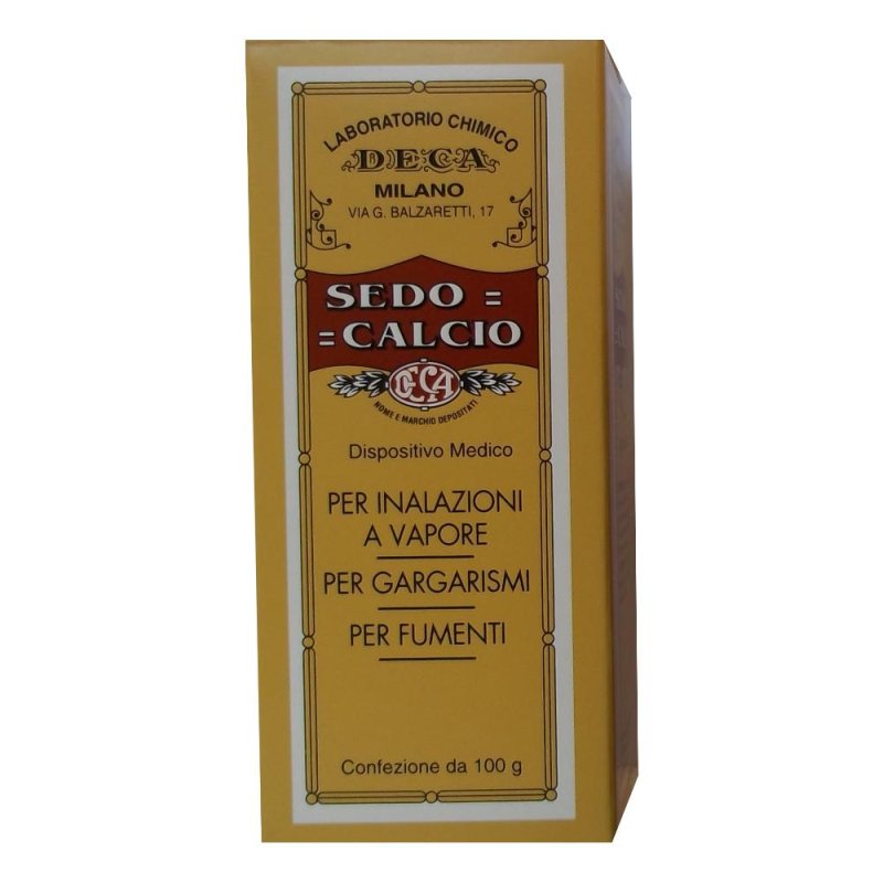 Deca Laboratorio Chimico Sedo Calcio Plus Soluzione per Aerosol e Fumenti 100 ml