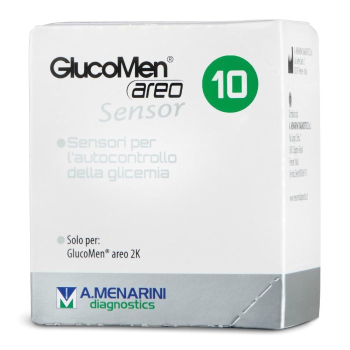 GLUCOMEN Areo Sens.Str.10pz