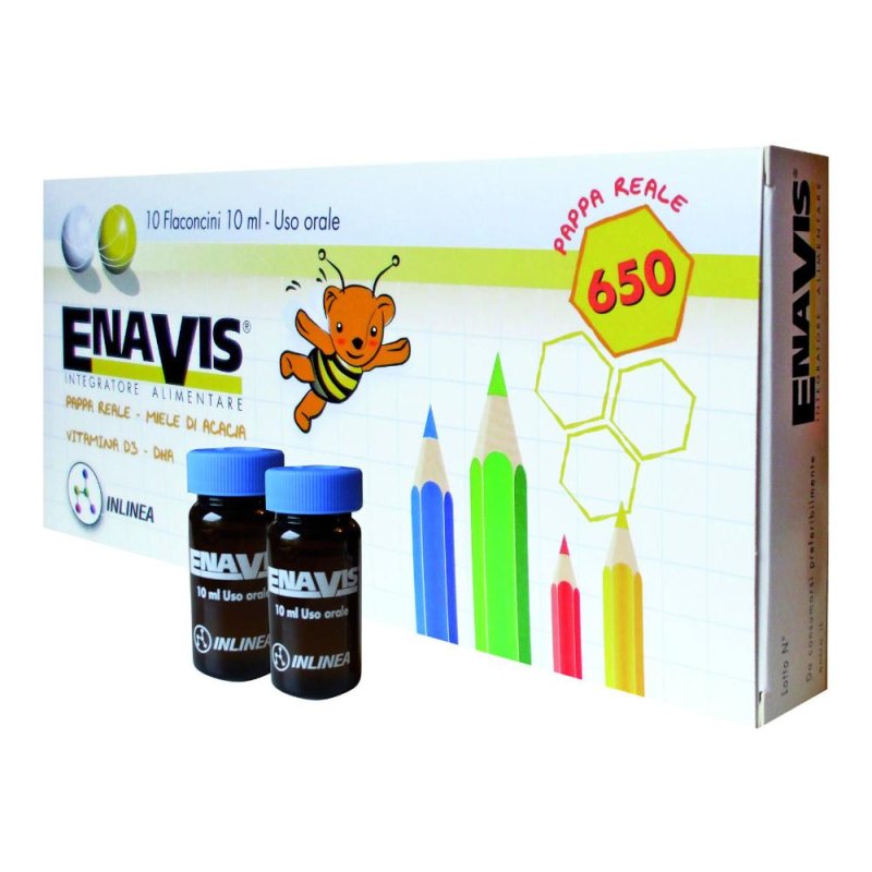 Inlinea Enavis Integratore Alimentare 10 Flaconcini
