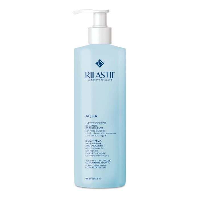 Rilastil Aqua Idratazione Profonda Latte Idratante Emolliente Corpo 400 ml