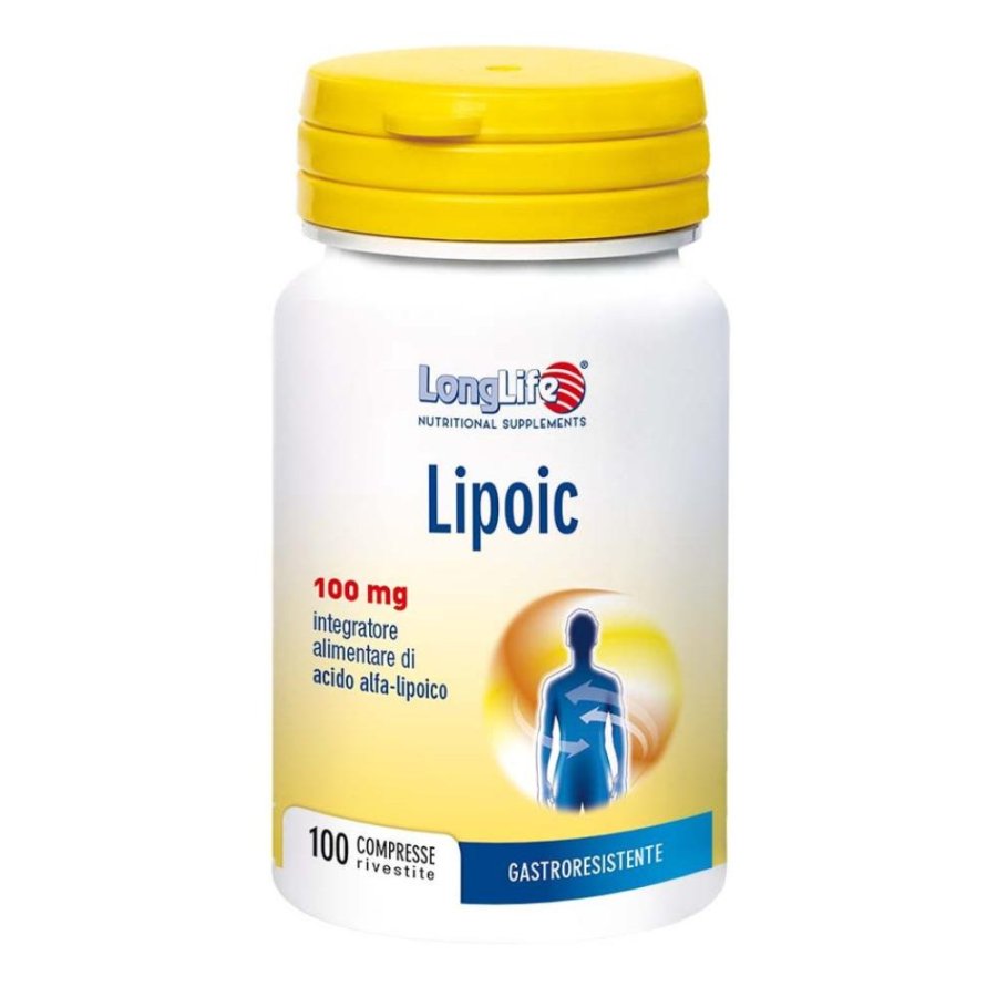 LONGLIFE LIPOIC 100mg 100Cps LONGLIFE LIPOIC 100mg 100Cps