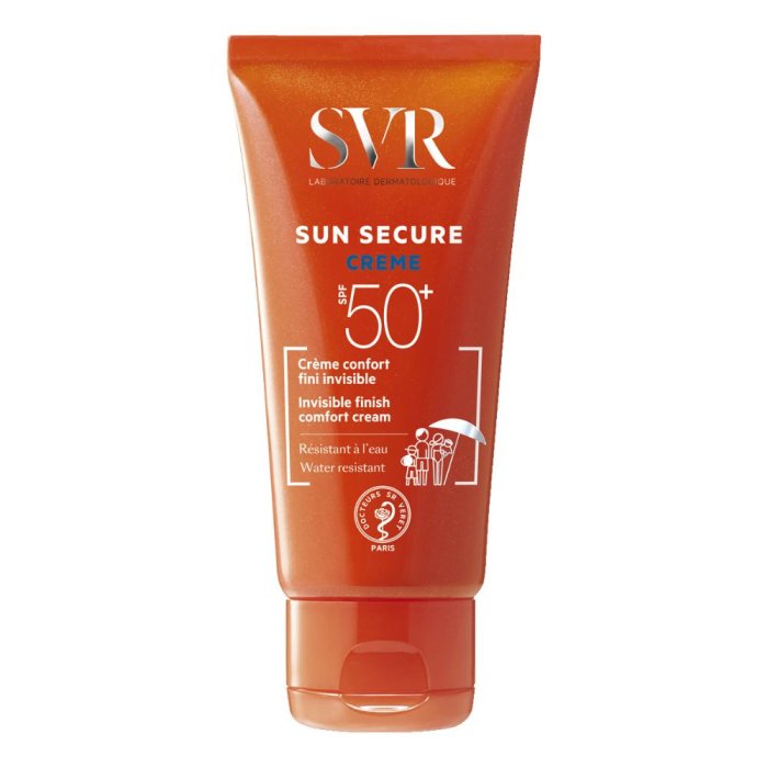 SVR Sun Secure Crema Comfort Finish Invisibile SPF50+ Viso 50 ml