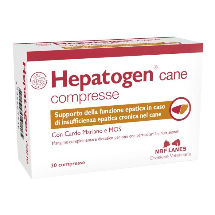 N.b.f. Lanes Hepatogen Cane 30 Compresse