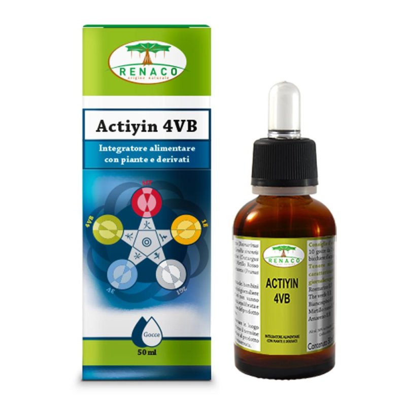 Actiyin 4 VB gocce 50 ml integratore in gocce