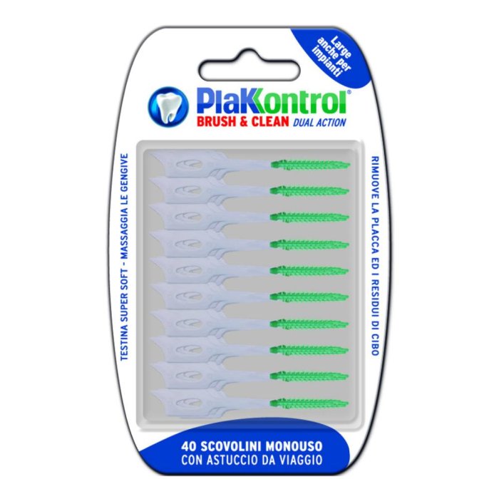 Plakkontrol  Igiene Interdentale Brush & Clean Implant 40 Scovolini