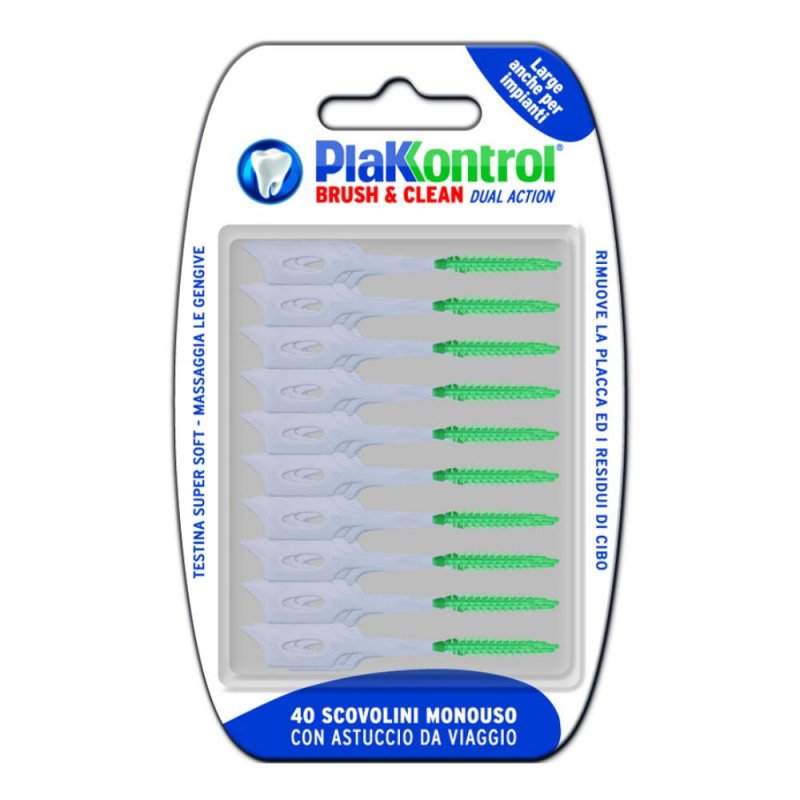 Plakkontrol  Igiene Interdentale Brush & Clean Implant 40 Scovolini
