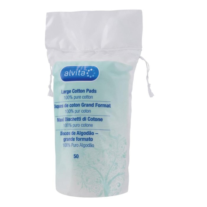 Alvita Maxi Dischetti Cotone 50 Pezzi