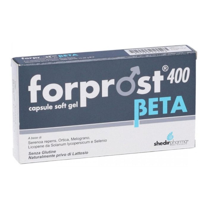 Shedir Pharma  Unipersonale Forprost 400 Beta 15 Capsule Soft Gel