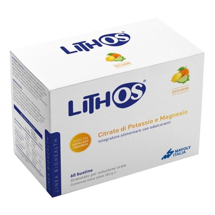 Lithos Integratore di potassio e magnesio 60 bustine