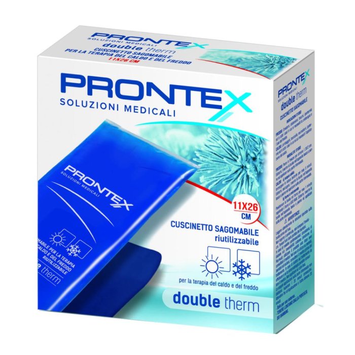 Prontex Double-Therm Mini Cuscinetto in Gel Riutilizzabile 11 x 11 cm 1 Pezzo