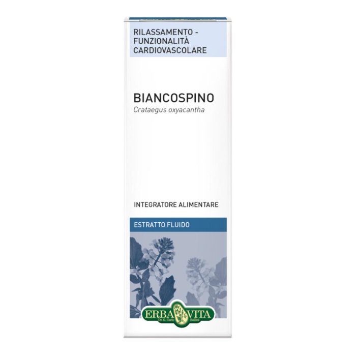 Erba Vita Estratti Liquidi - Estratto Fluido Biancospino Integratore 50 ml