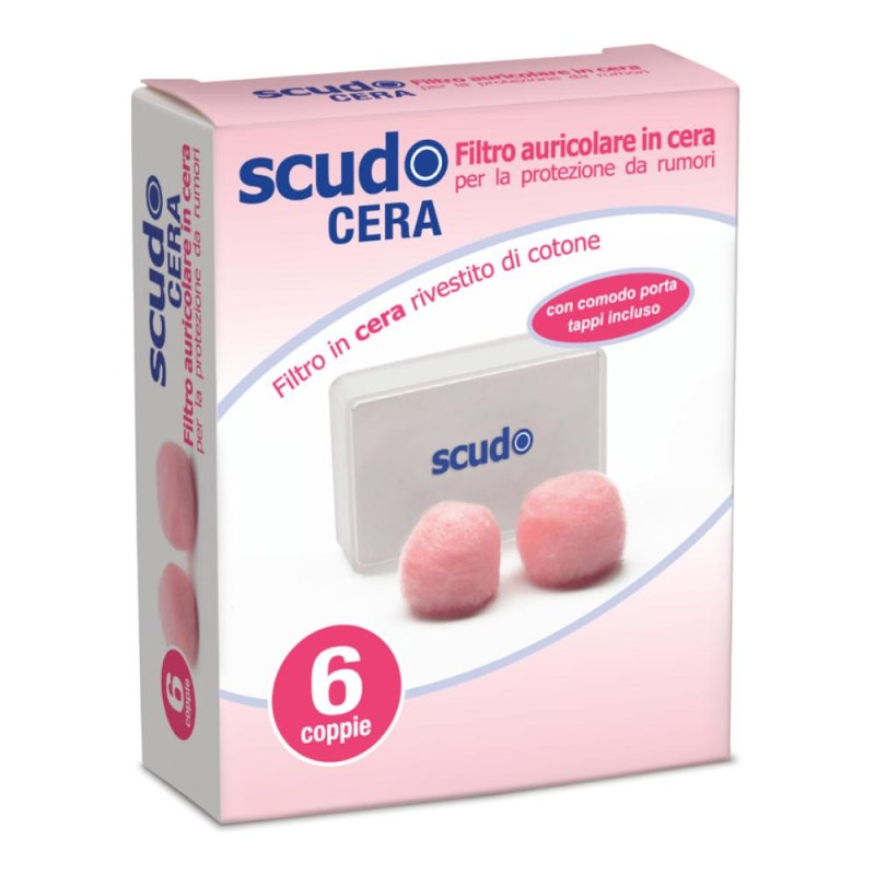 Pasquali Tappo Auricolare Earplug Scudo In Cera 6 Coppie 12 Pezzi Articolo 7en08