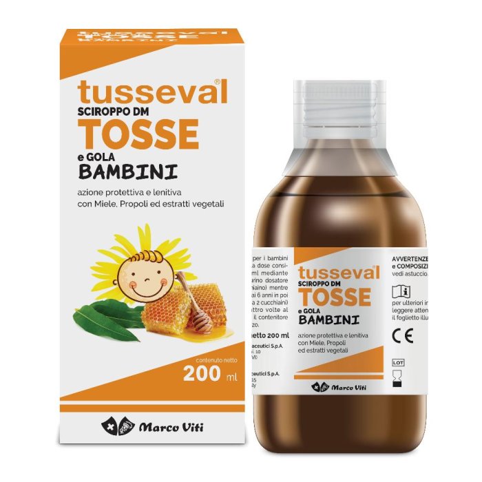 Tusseval Sciroppo Tosse Bambini 200 Ml