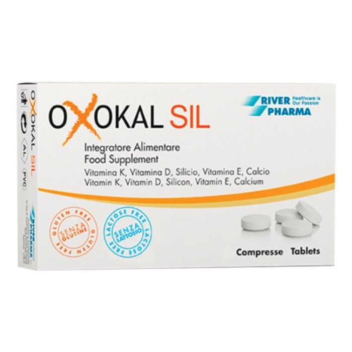 River Pharma Oxokal Sil 30 Compresse Astuccio 21 G