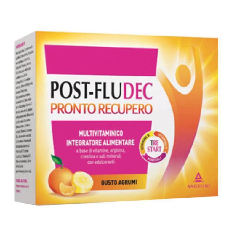 Angelini Post FluDec Pronto Recupero Stanchezza Post Influenzale 12 Bustine