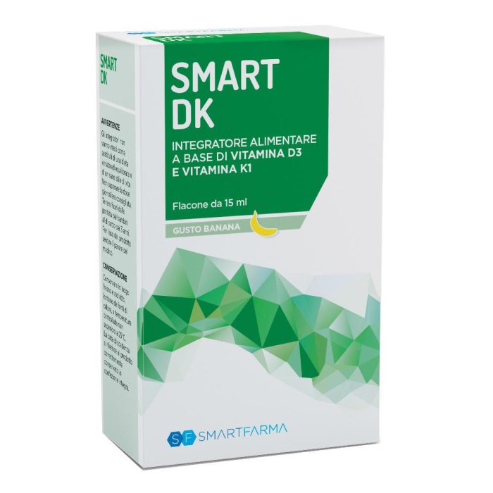 Smartfarma Smart DK Gocce Integratore Alimentare gusto Banana 15ml
