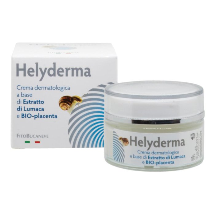 Helyderma crema viso alla bava di lumaca crema viso rigenerante con bava di lumaca
