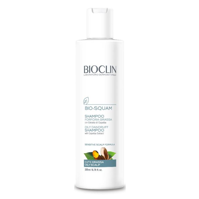 Bioclin  Capelli Bio-Squam Shampoo Forfora Grassa Cute Sensibile 200 ml