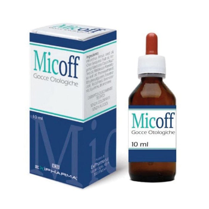 Exipharma Micoff - Gocce Otologiche Infezioni Micotiche Orecchio 10 ml