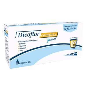 Dicofarm Dicoflor Complex Junior 12 Flaconi Da 10 Ml