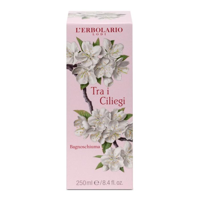 L'Erbolario Tra I Ciliegi Bagnoschiuma 250 ml