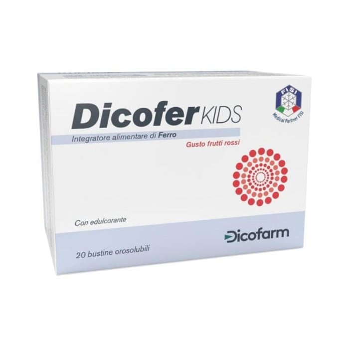 Dicofarm Dicofer Kids 20 Bustine Orosolubili