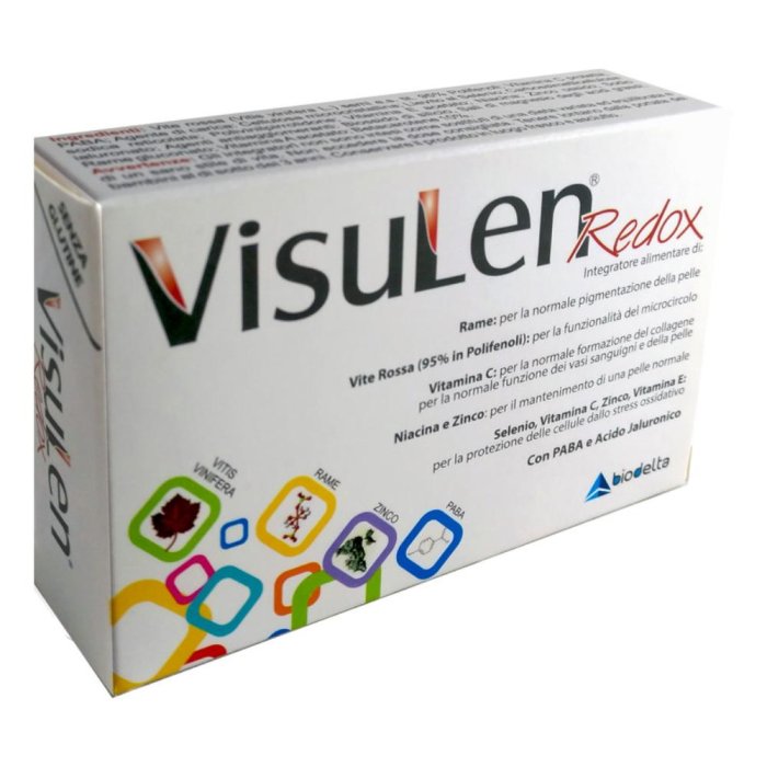Biodelta Visulen Redox Integratore Alimentare 30 Compresse