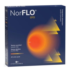 Norflo Oro Integratore Antiinfiammatorio Antiossidante, 20 Stick Pack