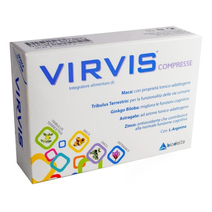 Biodelta Virvis Integratore Alimentare Senza Glutine 30 Compresse