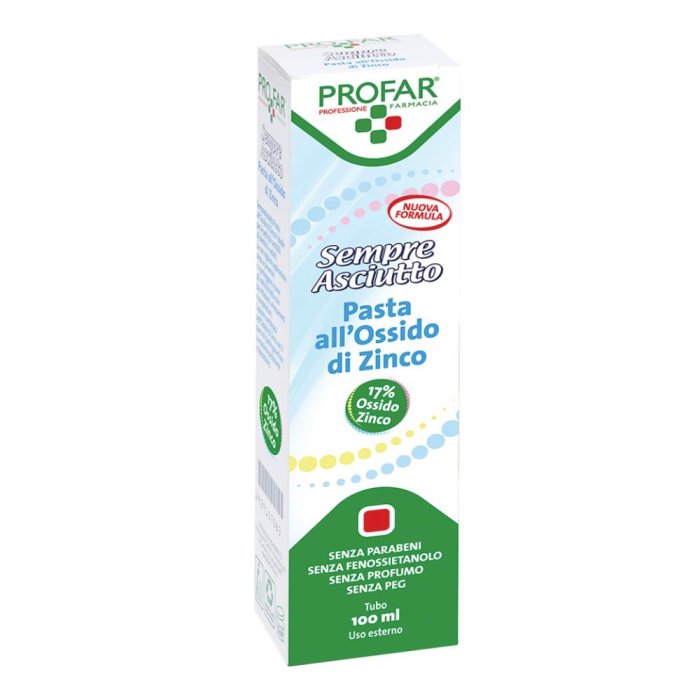 Profar Sempre Asciutto - Pasta all'Ossido di Zinco 17% 100 ml