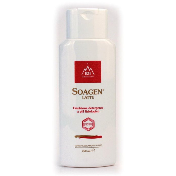 IDI Farmaceutici  Cosmetica Soagen Latte Detergente Fisiologico Viso 250 ml