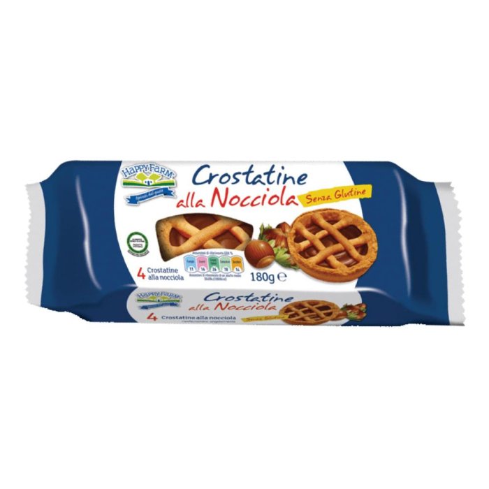 Happy Farm Crostatina Nocciola 180 g
