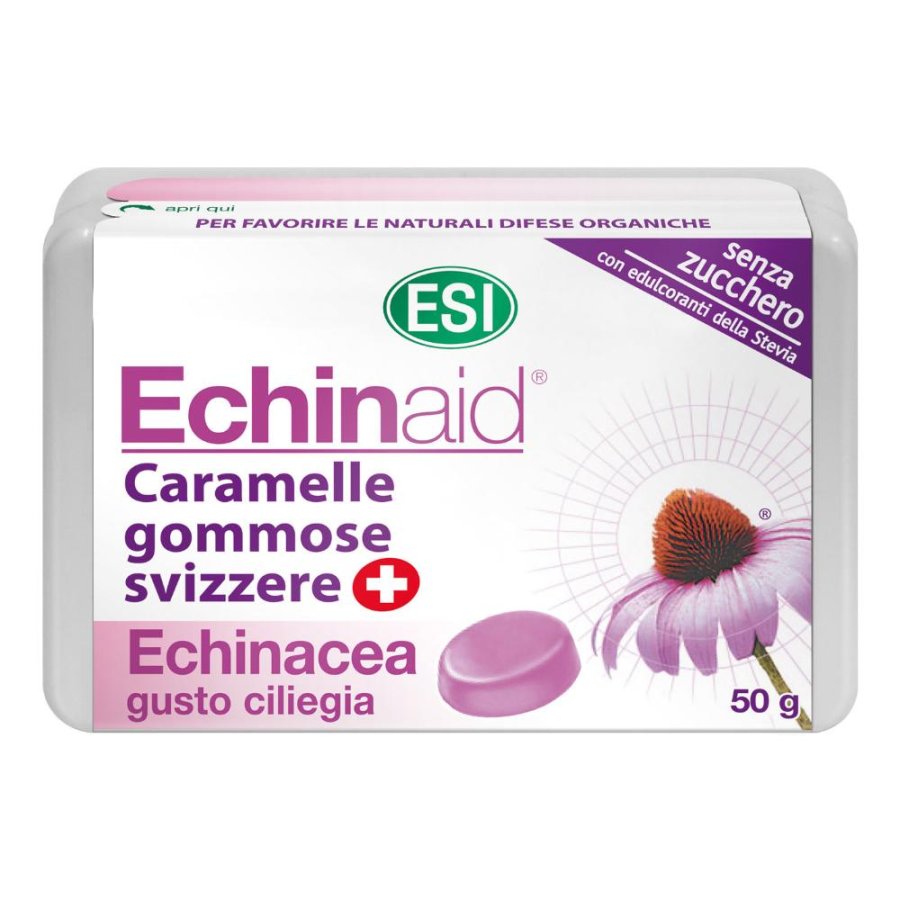 ESI Echinaid - Caramelle Gommose Rinforzo Difese Immunitarie Gusto Ciliegia 50g