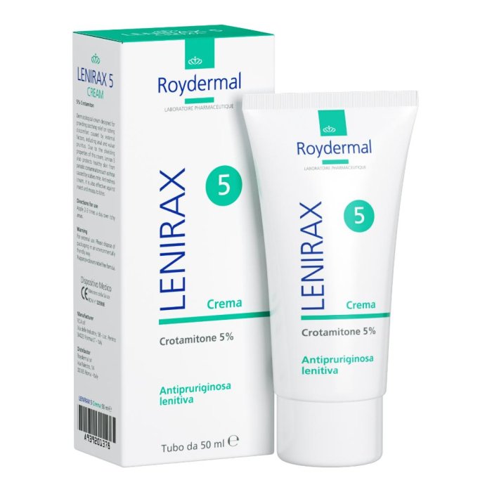 Roydermal Lenirax 5 Crema Dermatologica Al Crotamitone 5% 50 ml