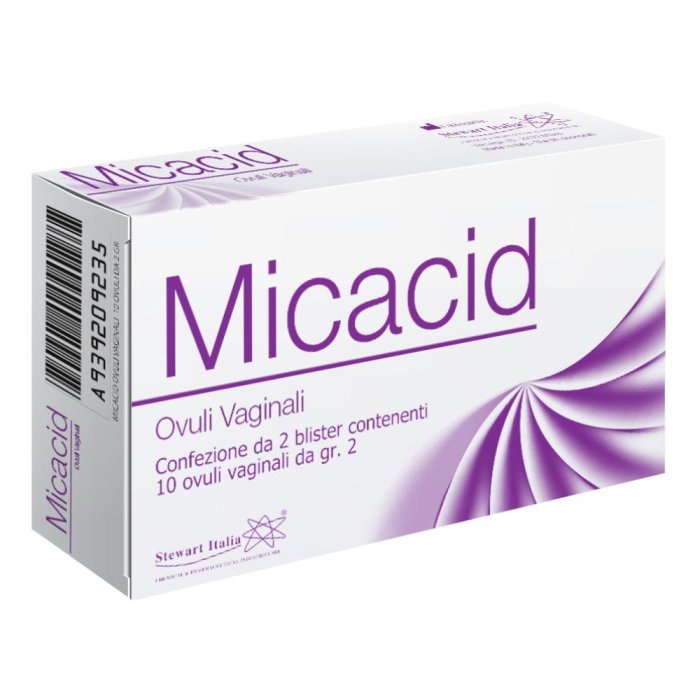 Stewart Italia Micacid 10 Ovuli Vaginali 2 G