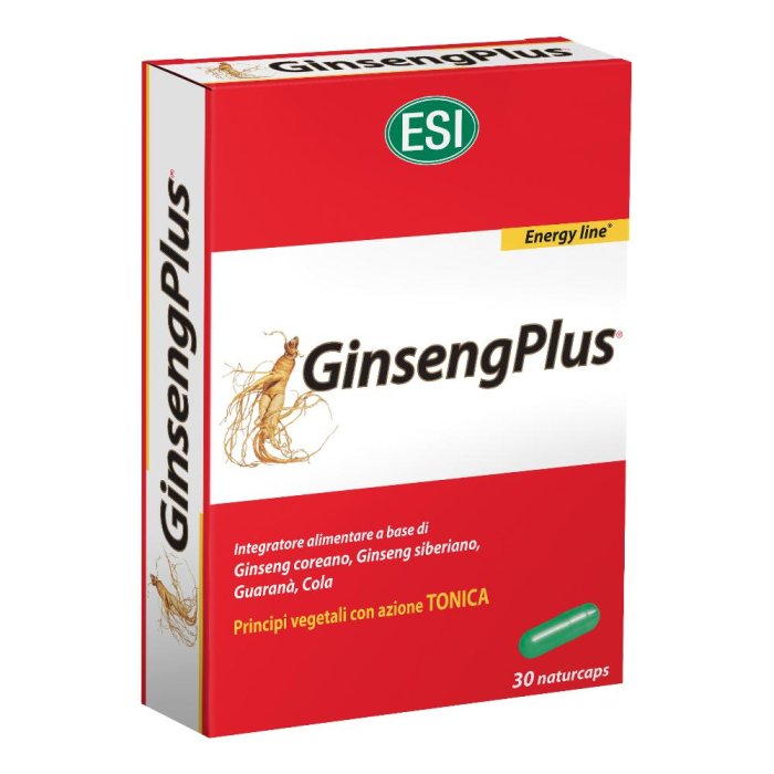 Esi  Benessere ed Energia GinsengPlus Integratore Alimentare 30 Capsule
