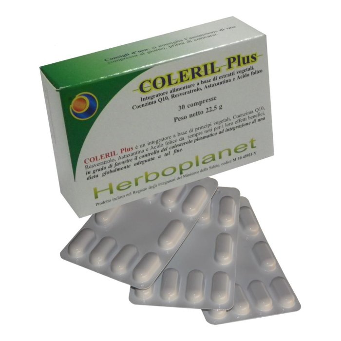 Herboplanet Coleril Plus 30 Compresse