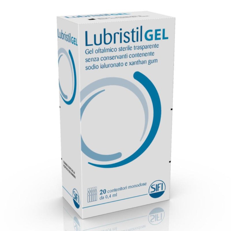 SIFI  Salute e Benessere Occhi Lubristil Gel Oftalmico 20 Fiale 0,4 ml