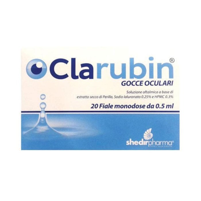 Shedir Pharma Clarubin Gocce Oculari 20 Fiale