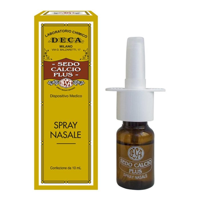 Deca Laboratorio Chimico Sedo Calcio Plus Spray Naso 10 Ml