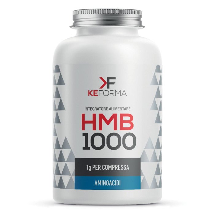 Integratore HMB 1000 mg 100 Compresse – Supporto per Massa Muscolare, Forza e Recupero Post Allenamento